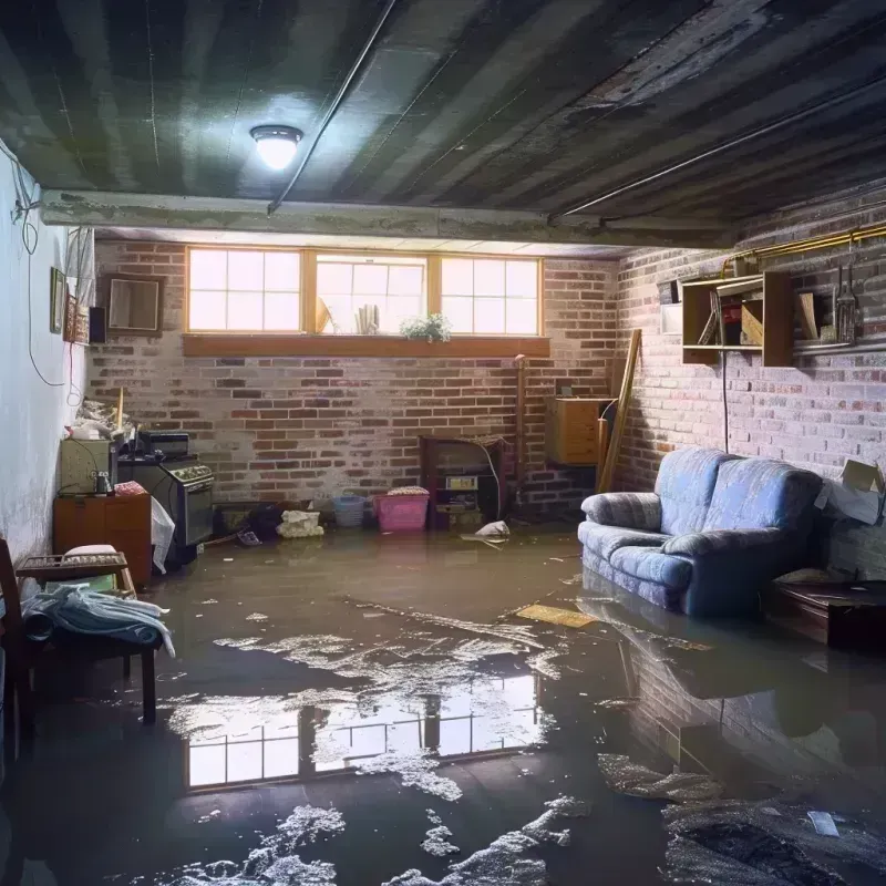 Flooded Basement Cleanup in Bellaire, KS